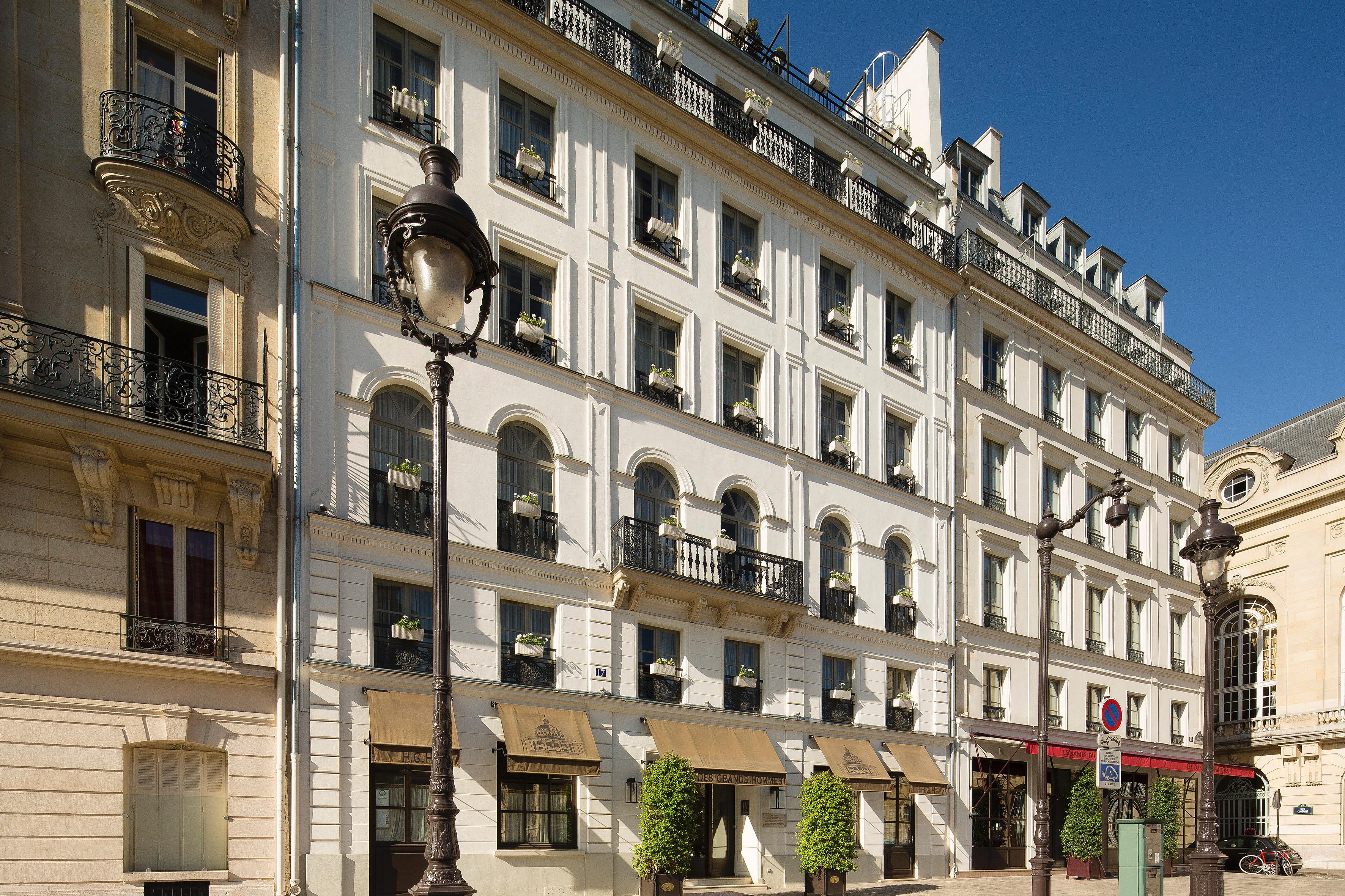 Hotel Des Grands Hommes Paris Exterior photo